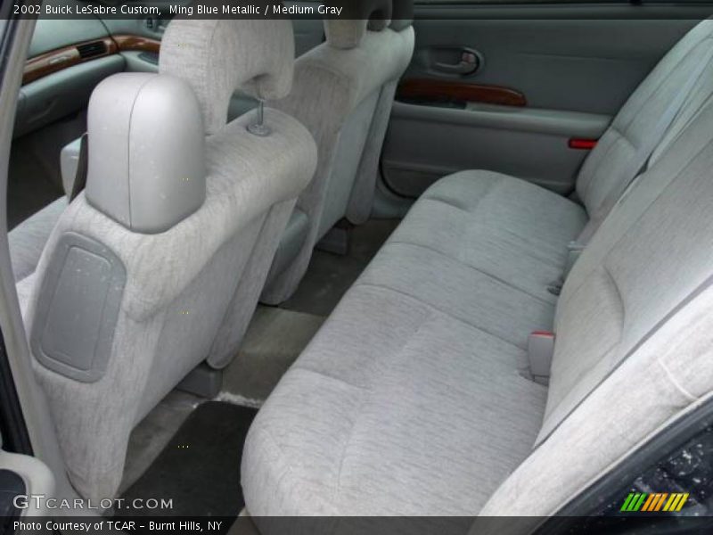 Ming Blue Metallic / Medium Gray 2002 Buick LeSabre Custom