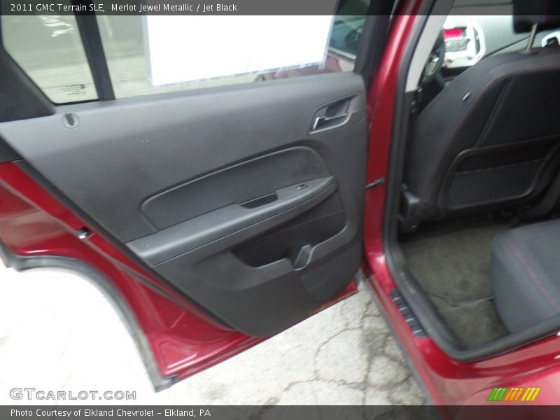 Merlot Jewel Metallic / Jet Black 2011 GMC Terrain SLE
