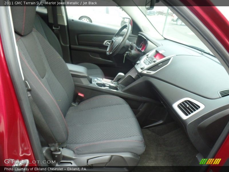 Merlot Jewel Metallic / Jet Black 2011 GMC Terrain SLE