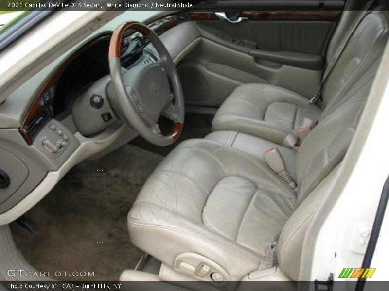 White Diamond / Neutral Shale 2001 Cadillac DeVille DHS Sedan