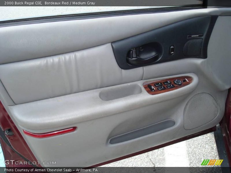 Bordeaux Red / Medium Gray 2000 Buick Regal GSE
