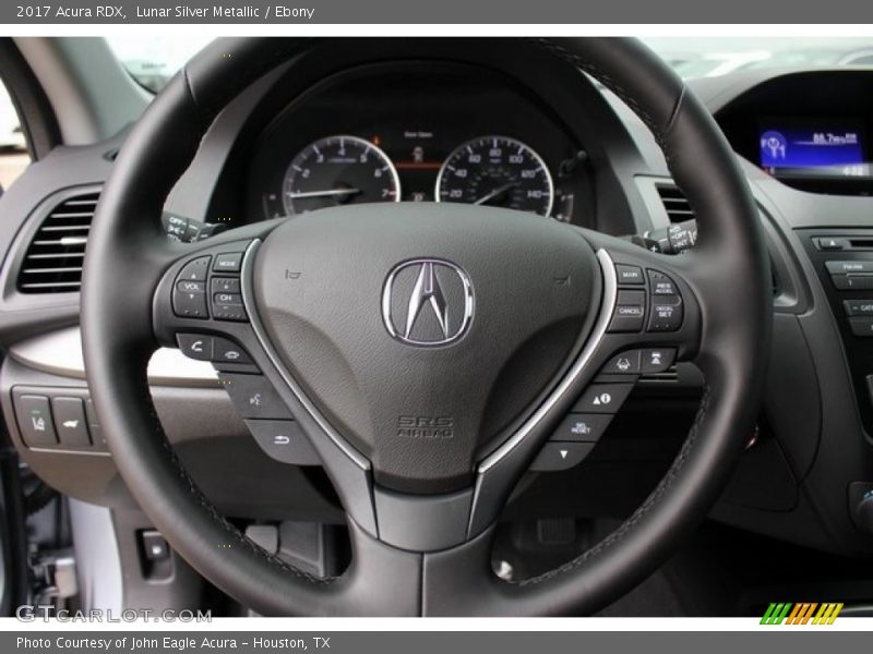 Lunar Silver Metallic / Ebony 2017 Acura RDX