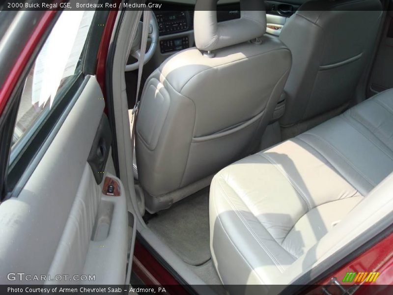 Bordeaux Red / Medium Gray 2000 Buick Regal GSE