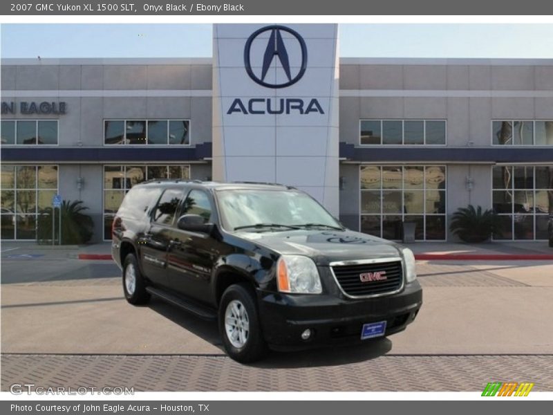 Onyx Black / Ebony Black 2007 GMC Yukon XL 1500 SLT