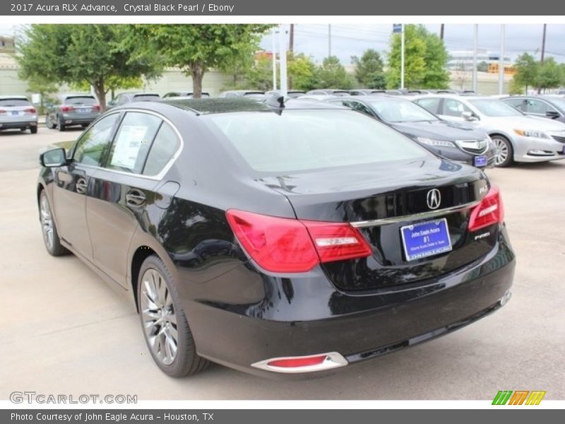 Crystal Black Pearl / Ebony 2017 Acura RLX Advance