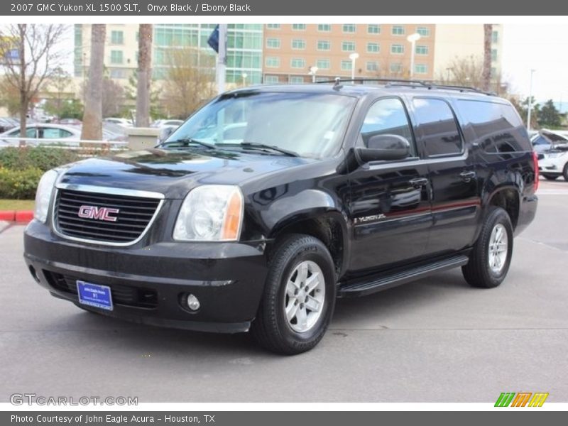 Onyx Black / Ebony Black 2007 GMC Yukon XL 1500 SLT
