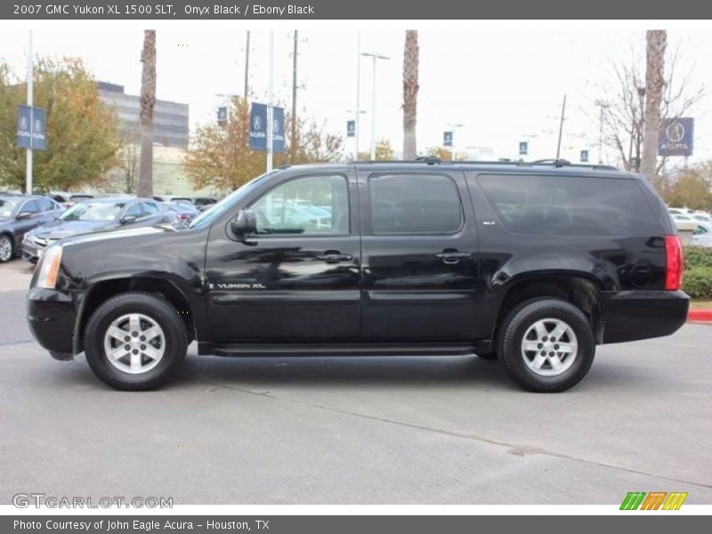 Onyx Black / Ebony Black 2007 GMC Yukon XL 1500 SLT