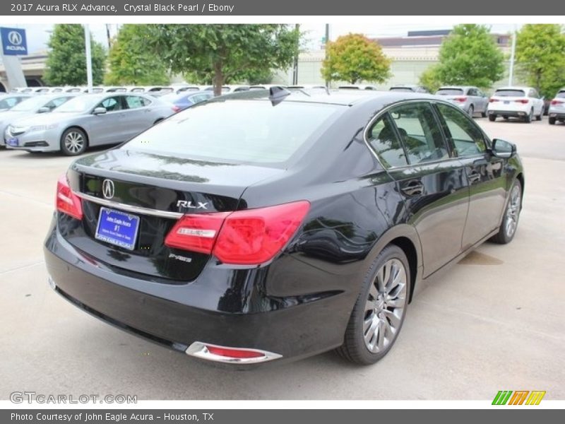 Crystal Black Pearl / Ebony 2017 Acura RLX Advance