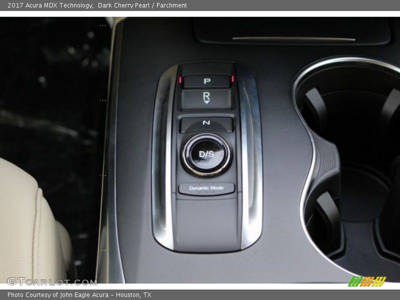 Dark Cherry Pearl / Parchment 2017 Acura MDX Technology