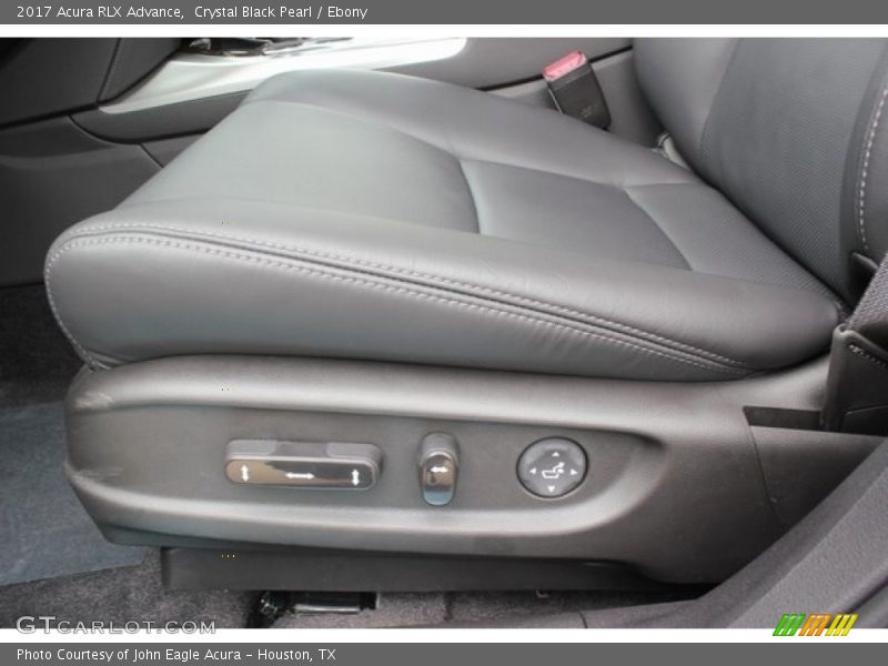 Crystal Black Pearl / Ebony 2017 Acura RLX Advance