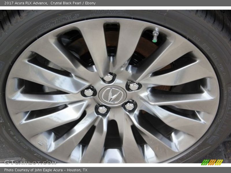 Crystal Black Pearl / Ebony 2017 Acura RLX Advance