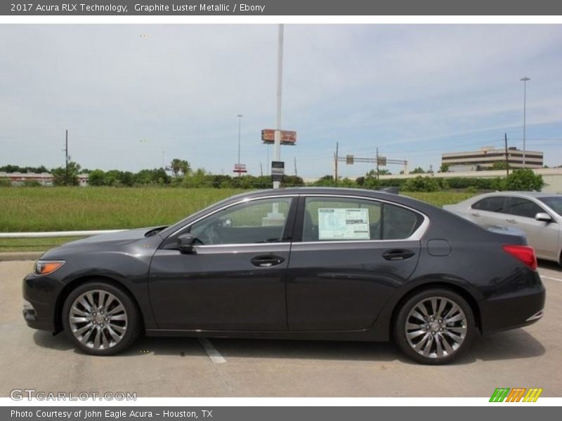 Graphite Luster Metallic / Ebony 2017 Acura RLX Technology