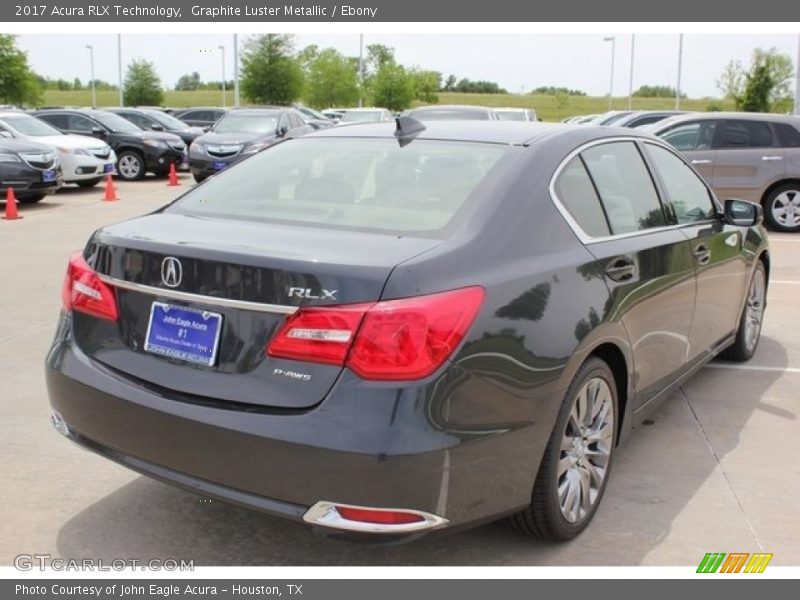 Graphite Luster Metallic / Ebony 2017 Acura RLX Technology