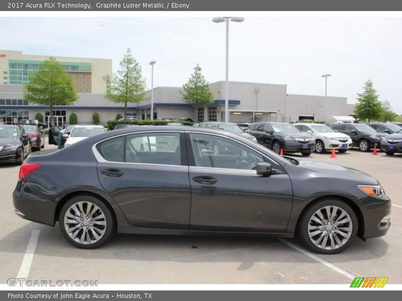 Graphite Luster Metallic / Ebony 2017 Acura RLX Technology