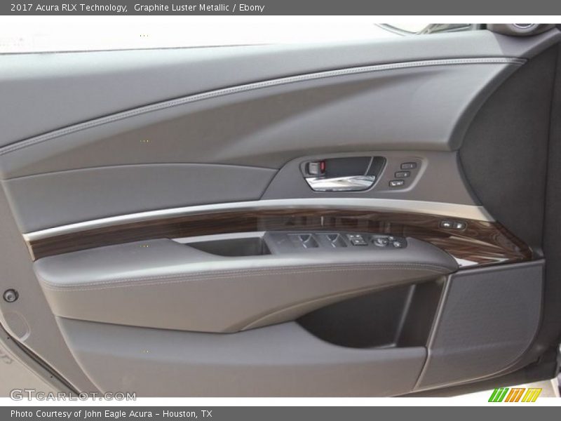 Graphite Luster Metallic / Ebony 2017 Acura RLX Technology