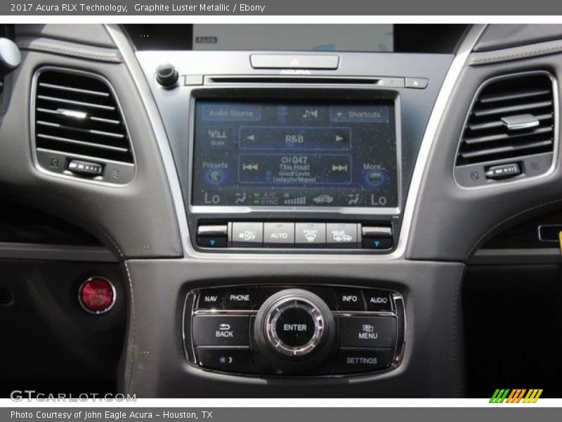 Graphite Luster Metallic / Ebony 2017 Acura RLX Technology