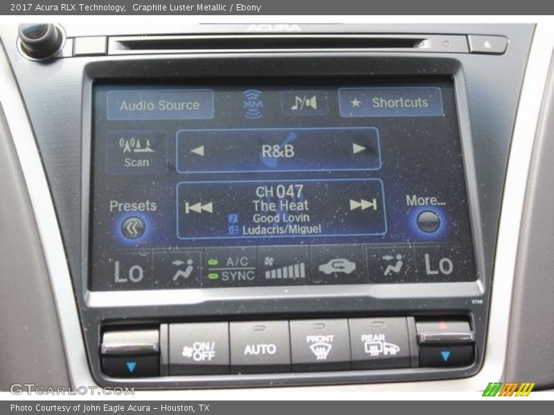 Graphite Luster Metallic / Ebony 2017 Acura RLX Technology