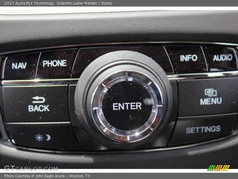Graphite Luster Metallic / Ebony 2017 Acura RLX Technology