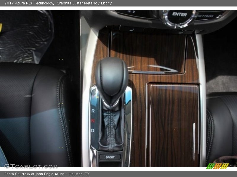 Graphite Luster Metallic / Ebony 2017 Acura RLX Technology