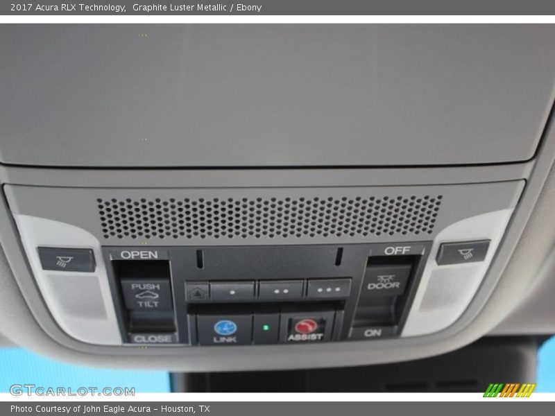 Graphite Luster Metallic / Ebony 2017 Acura RLX Technology