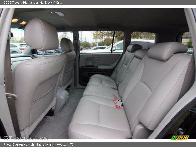 Black / Gray 2005 Toyota Highlander I4