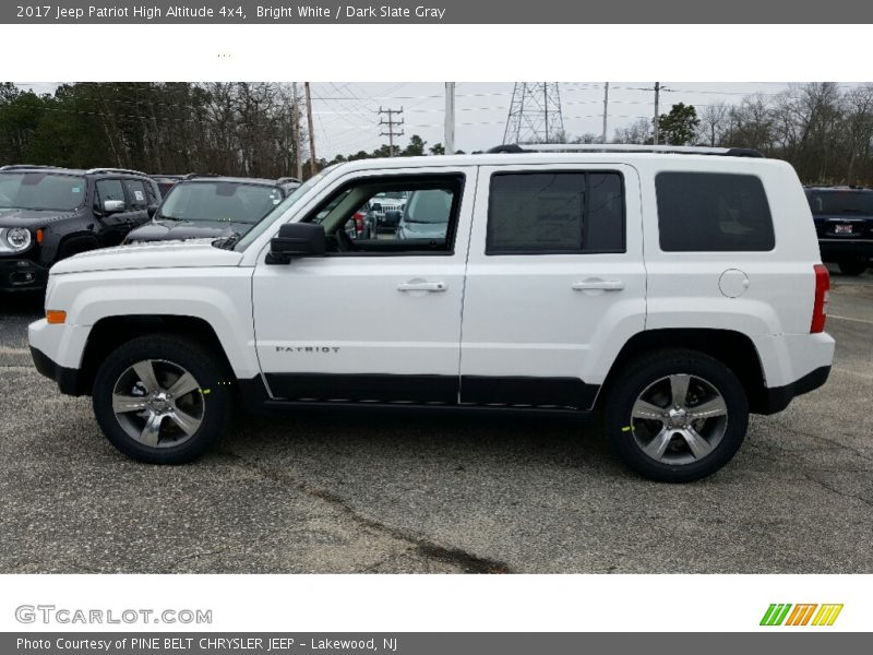 Bright White / Dark Slate Gray 2017 Jeep Patriot High Altitude 4x4