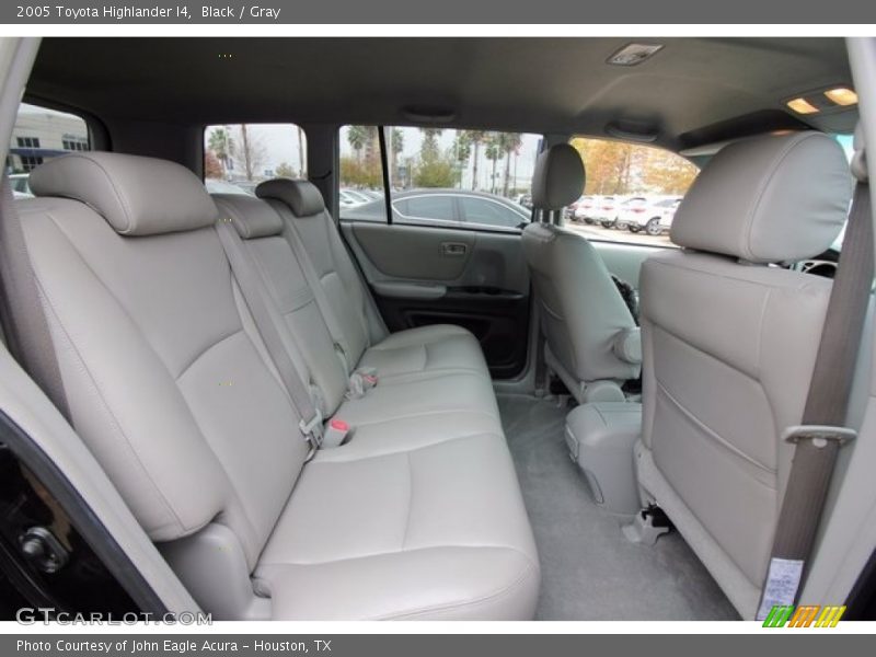 Black / Gray 2005 Toyota Highlander I4