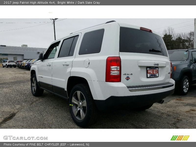 Bright White / Dark Slate Gray 2017 Jeep Patriot High Altitude 4x4