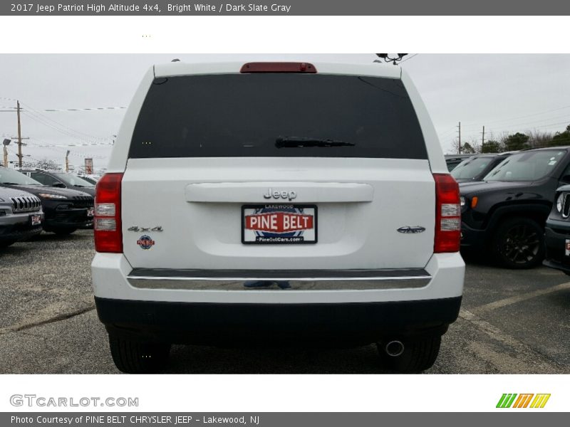 Bright White / Dark Slate Gray 2017 Jeep Patriot High Altitude 4x4