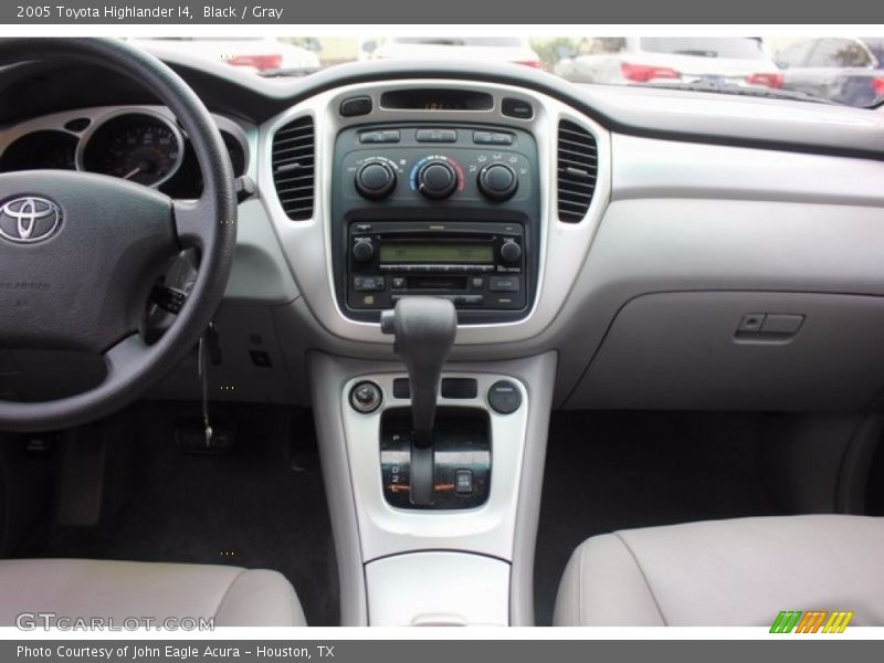 Black / Gray 2005 Toyota Highlander I4