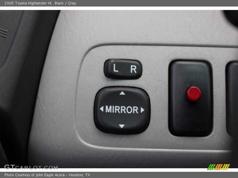 Black / Gray 2005 Toyota Highlander I4