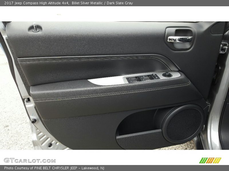 Billet Silver Metallic / Dark Slate Gray 2017 Jeep Compass High Altitude 4x4