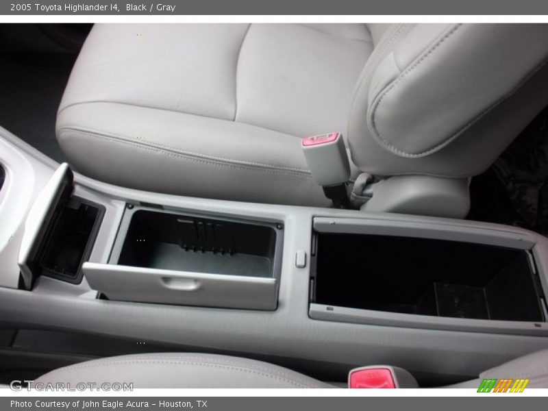 Black / Gray 2005 Toyota Highlander I4