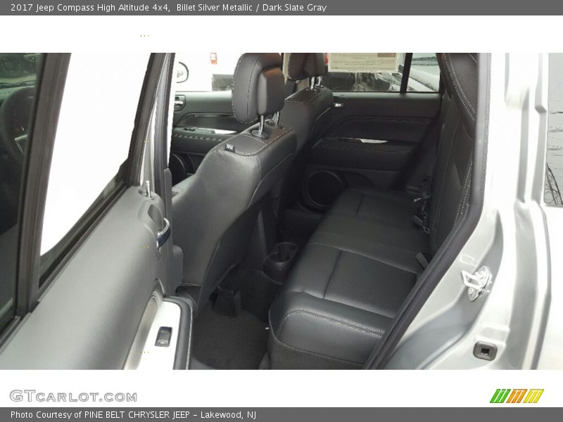 Billet Silver Metallic / Dark Slate Gray 2017 Jeep Compass High Altitude 4x4