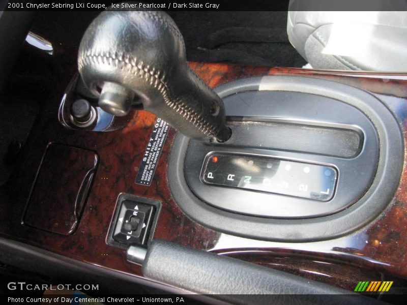 Ice Silver Pearlcoat / Dark Slate Gray 2001 Chrysler Sebring LXi Coupe