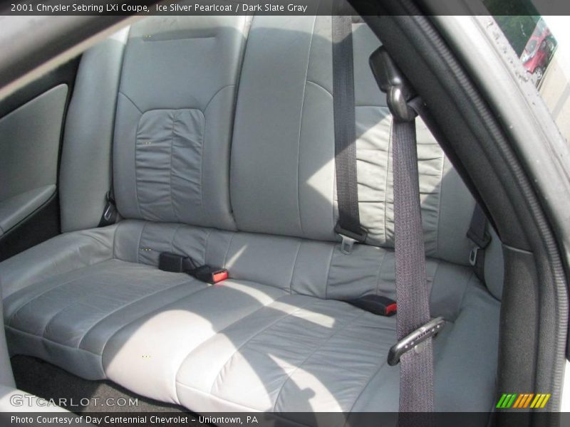 Ice Silver Pearlcoat / Dark Slate Gray 2001 Chrysler Sebring LXi Coupe