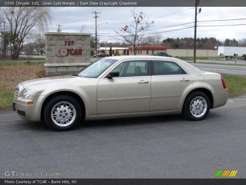 Linen Gold Metallic / Dark Slate Gray/Light Graystone 2006 Chrysler 300