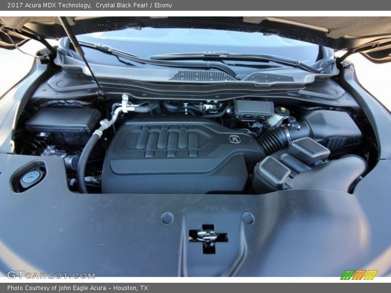 Crystal Black Pearl / Ebony 2017 Acura MDX Technology
