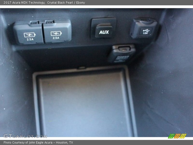 Crystal Black Pearl / Ebony 2017 Acura MDX Technology