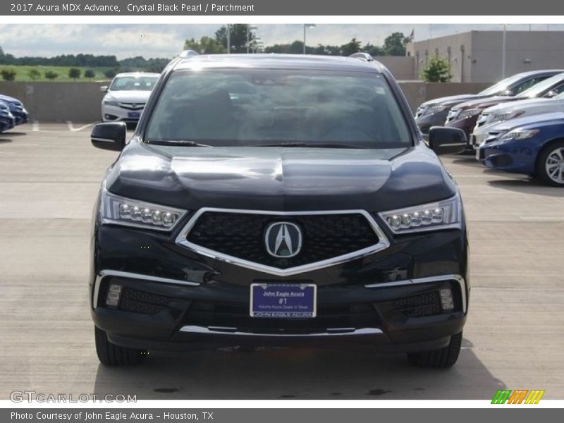 Crystal Black Pearl / Parchment 2017 Acura MDX Advance