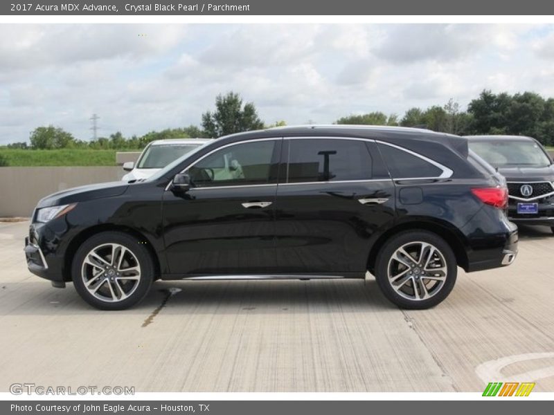 Crystal Black Pearl / Parchment 2017 Acura MDX Advance