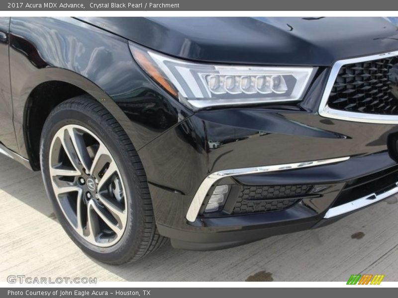 Crystal Black Pearl / Parchment 2017 Acura MDX Advance