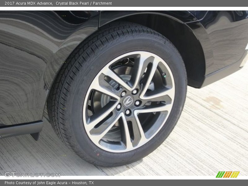Crystal Black Pearl / Parchment 2017 Acura MDX Advance