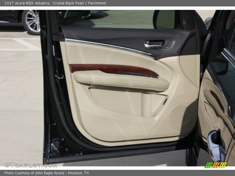 Crystal Black Pearl / Parchment 2017 Acura MDX Advance
