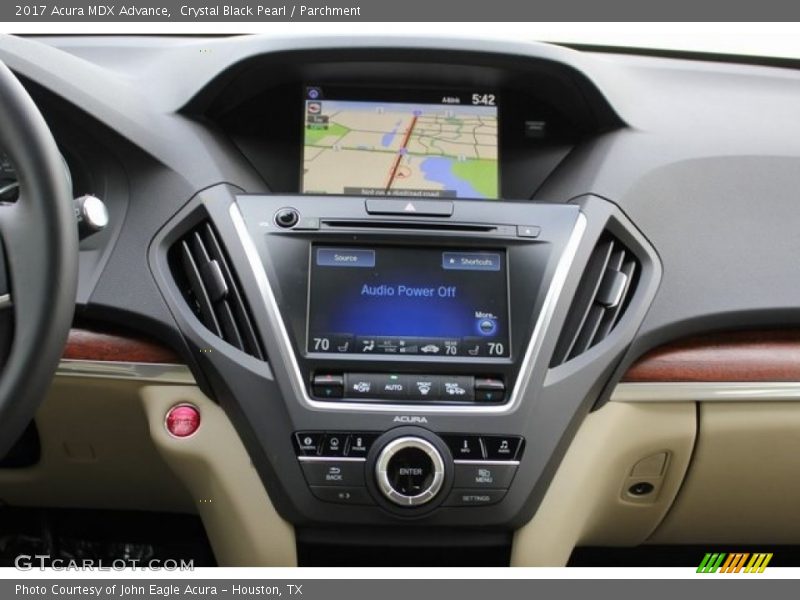 Crystal Black Pearl / Parchment 2017 Acura MDX Advance