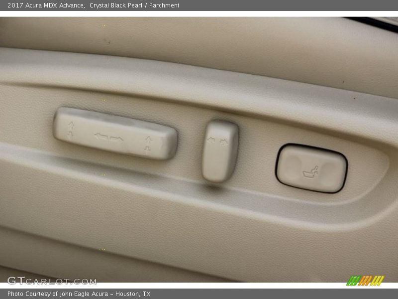 Crystal Black Pearl / Parchment 2017 Acura MDX Advance