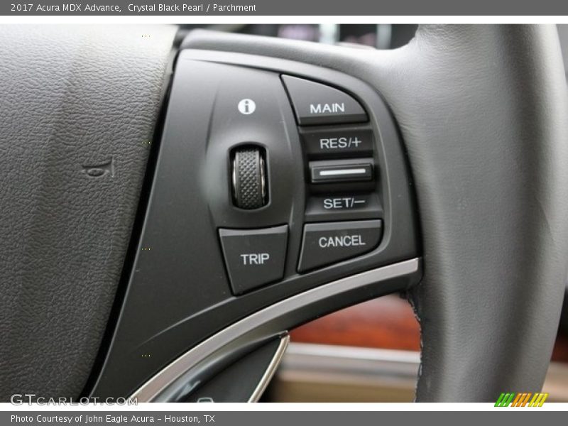 Crystal Black Pearl / Parchment 2017 Acura MDX Advance