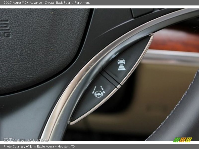 Crystal Black Pearl / Parchment 2017 Acura MDX Advance