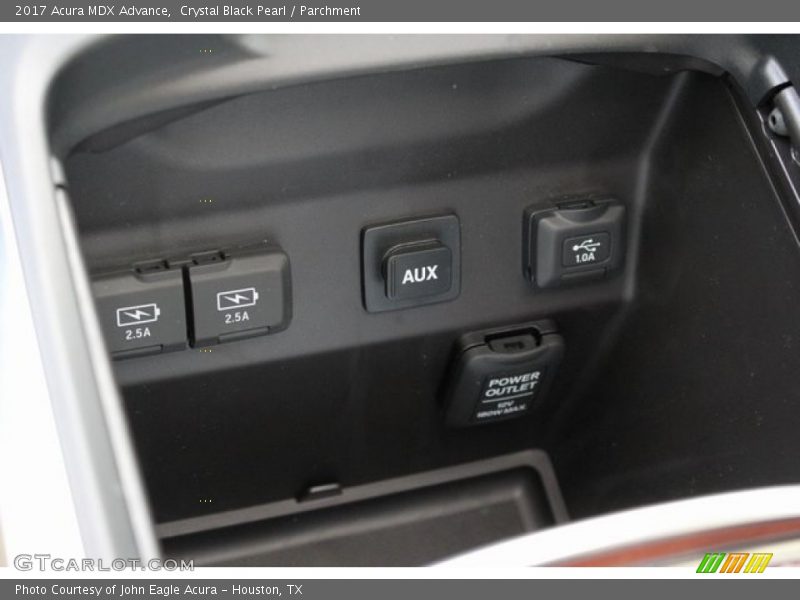Crystal Black Pearl / Parchment 2017 Acura MDX Advance