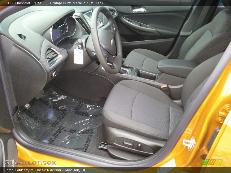 Orange Burst Metallic / Jet Black 2017 Chevrolet Cruze LT